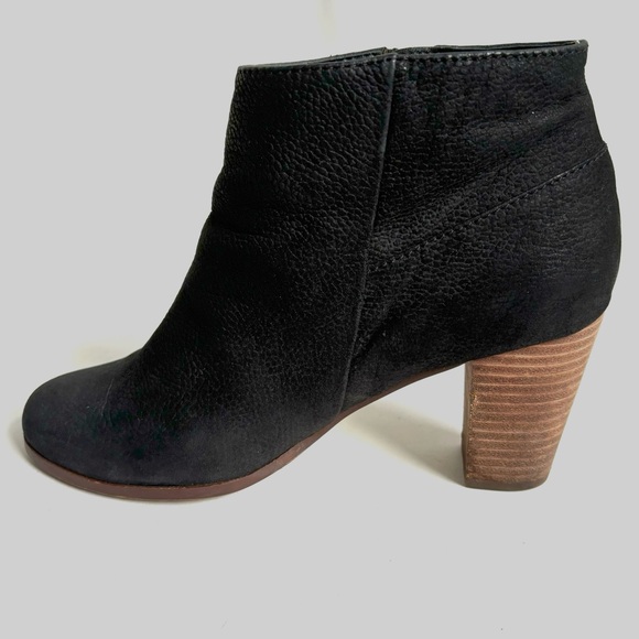 Cole Haan Grand OS Davenport Nubuck Zip Leather Ankle Boots Black Size 7B - Picture 4 of 17